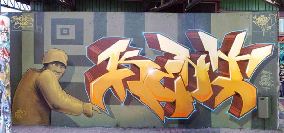 Graffiti Murals Street Art 0348 sl gallery big 1f12986e52 A4 Photo Print