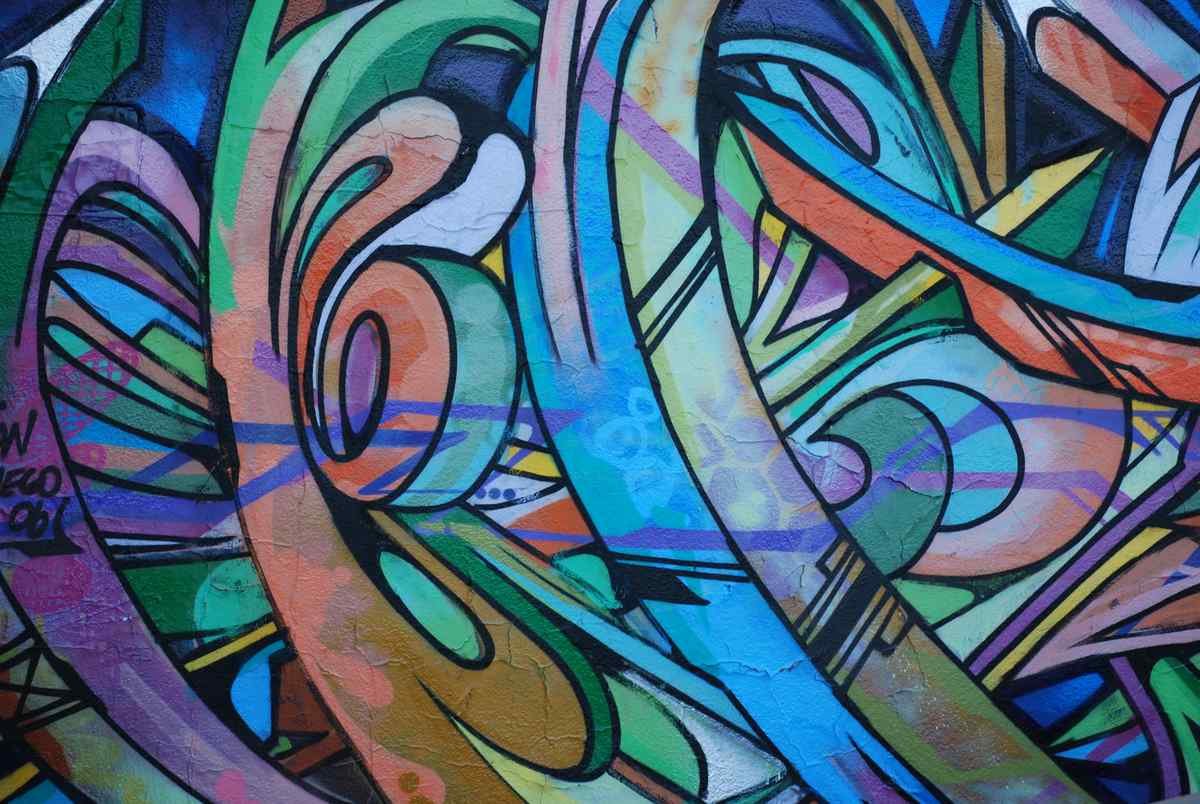 Graffiti Murals Street Art 037 kira graffitti A4 Photo Print