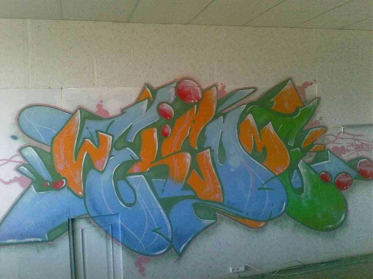 Graffiti Murals Street Art 0371 Fotoz131 A4 Photo Print