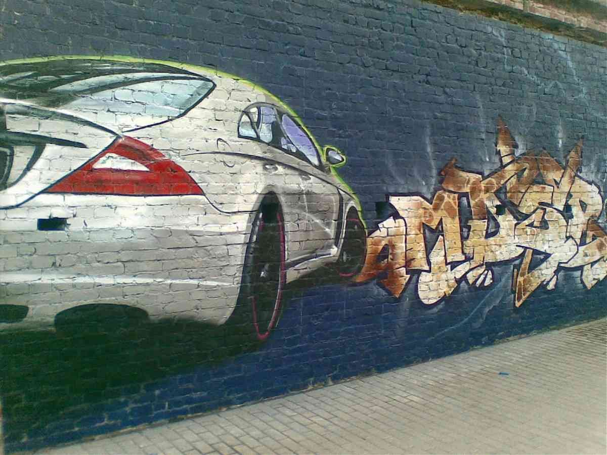 Graffiti Murals Street Art 0380 Fotoz817 A4 Photo Print