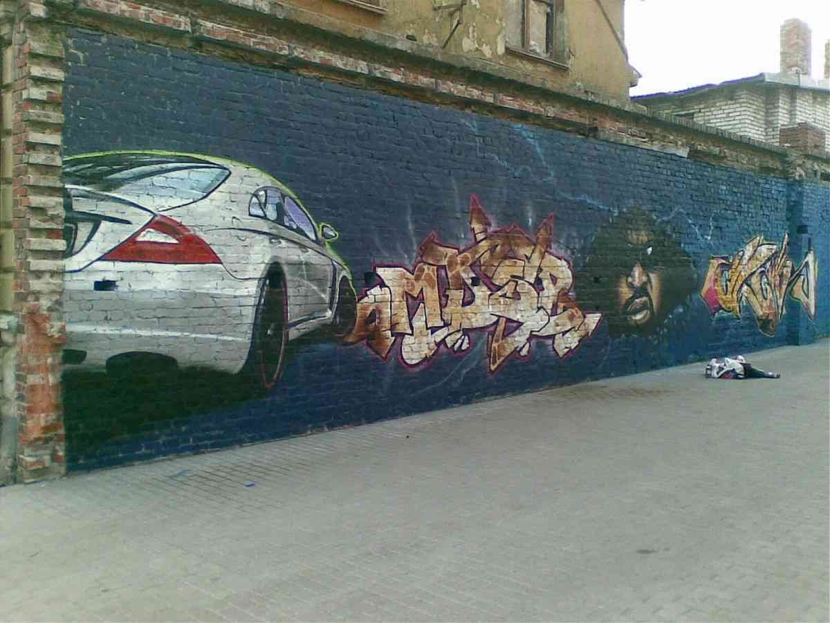 Graffiti Murals Street Art 0384 Fotoz831 A4 Photo Print