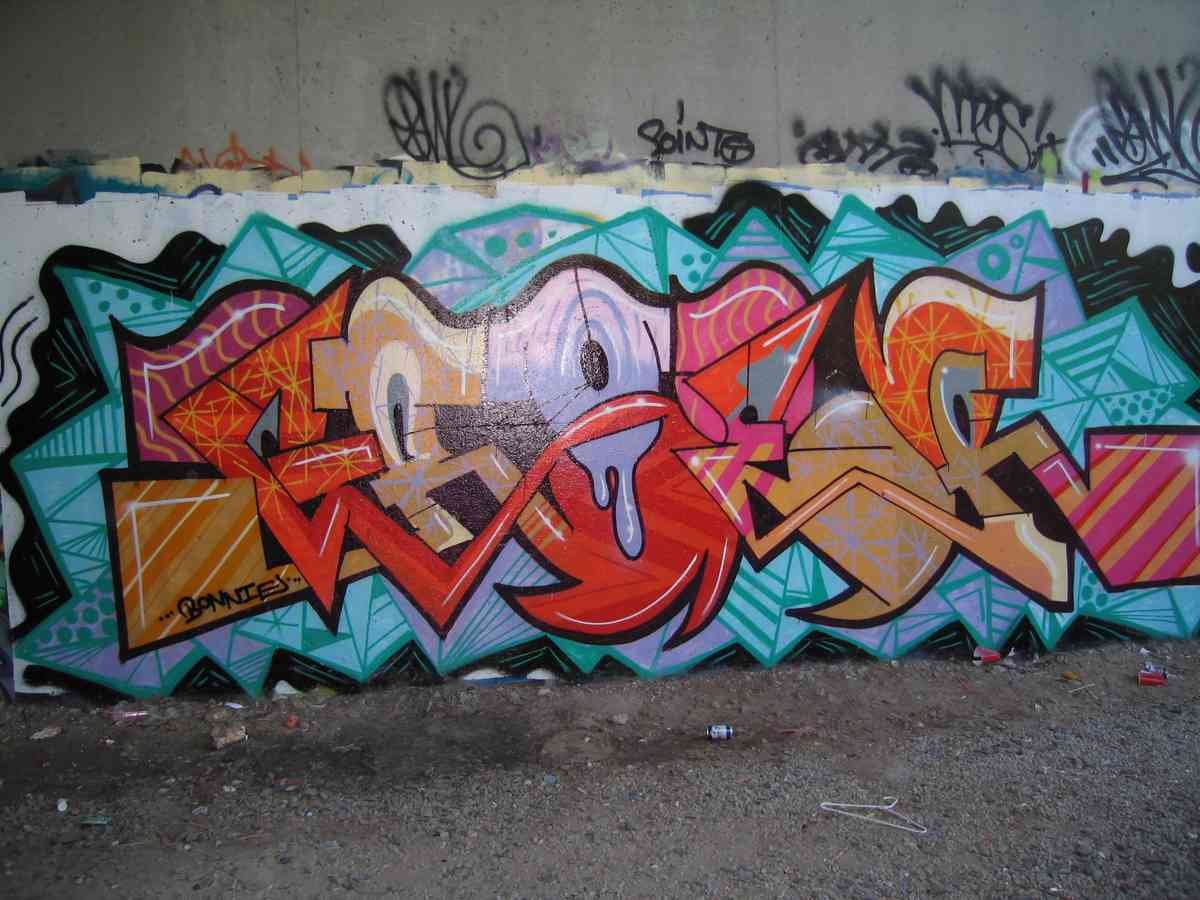 Graffiti Murals Street Art 0388 12679294 A4 Photo Print
