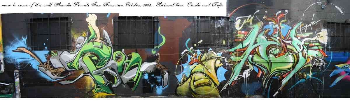Graffiti Murals Street Art 039 is graf 058 A4 Photo Print