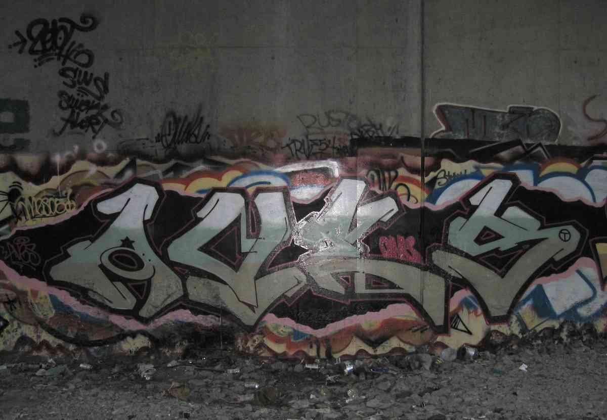 Graffiti Murals Street Art 0391 12679343 A4 Photo Print