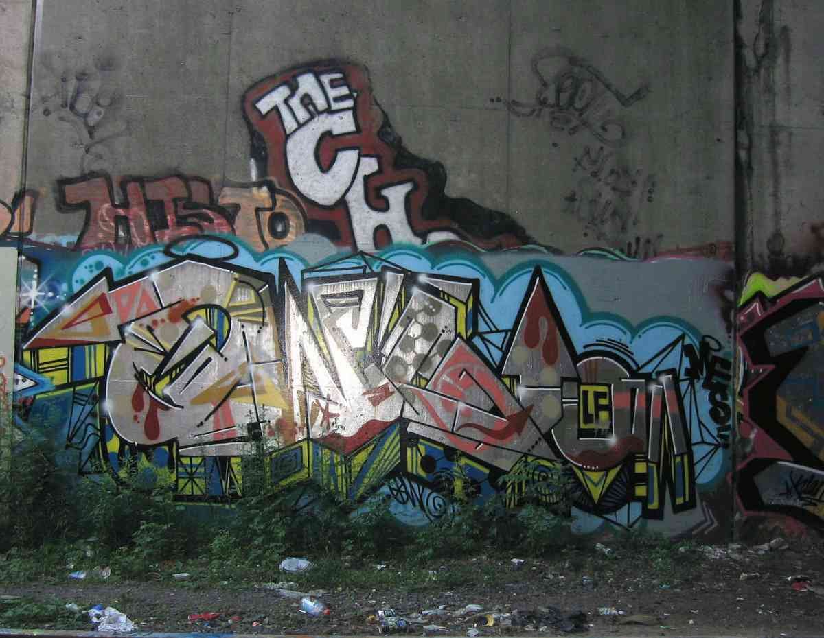 Graffiti Murals Street Art 0393 12968048 A4 Photo Print