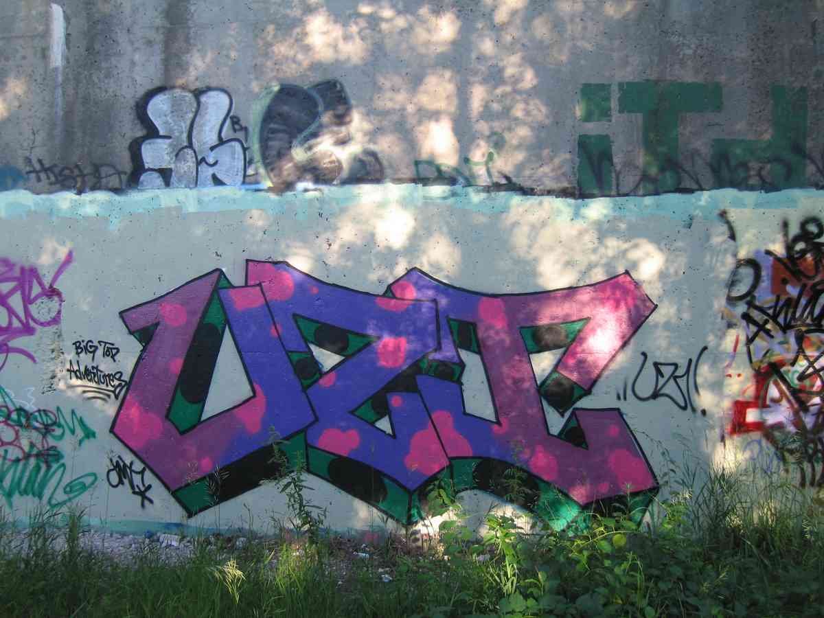 Graffiti Murals Street Art 0400 12968716 A4 Photo Print