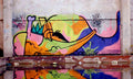 Graffiti Murals Street Art 0400 voda A4 Photo Print