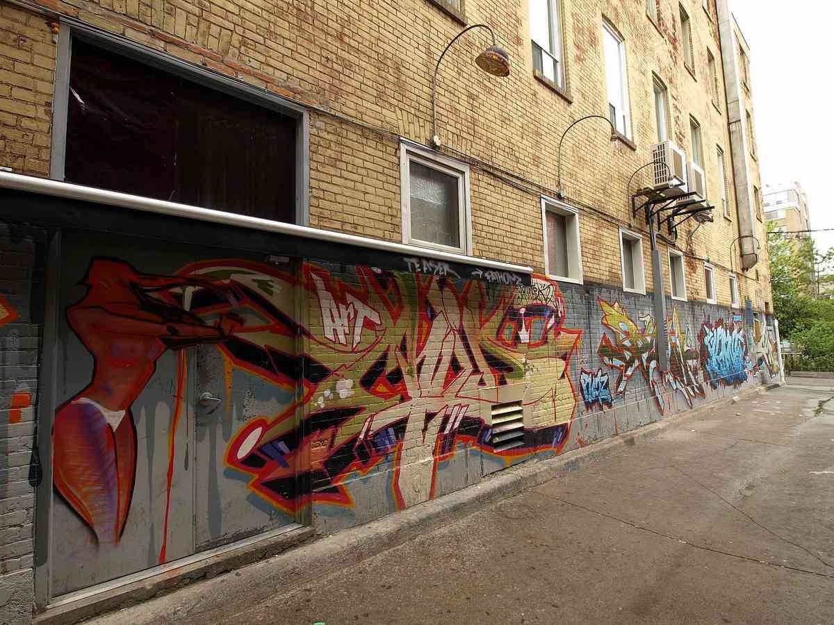 Graffiti Murals Street Art 0417 P5160418 A4 Photo Print