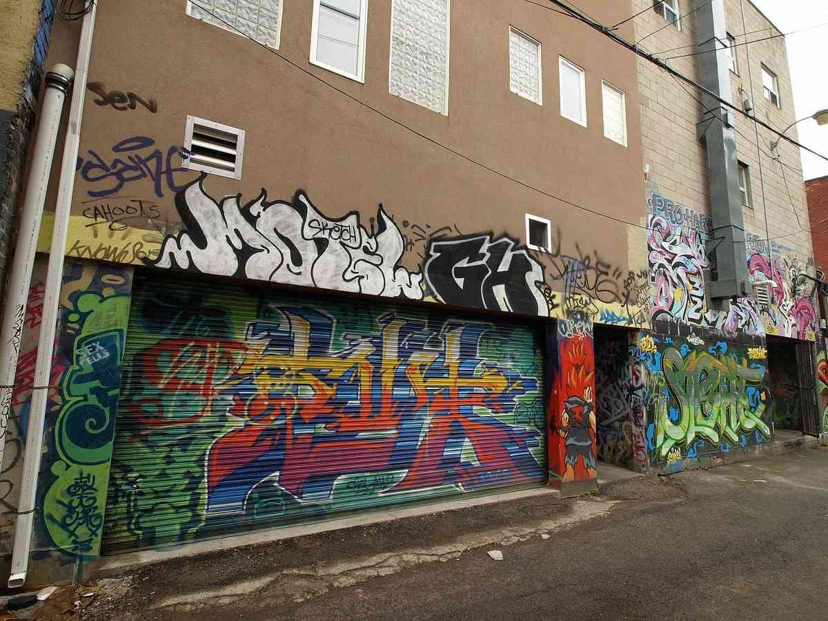 Graffiti Murals Street Art 0420 P5160652 A4 Photo Print