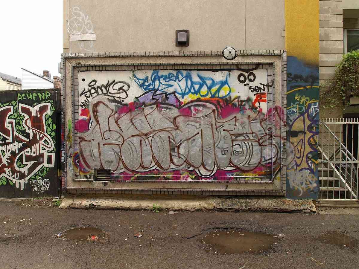 Graffiti Murals Street Art 0421 P5160441 A4 Photo Print