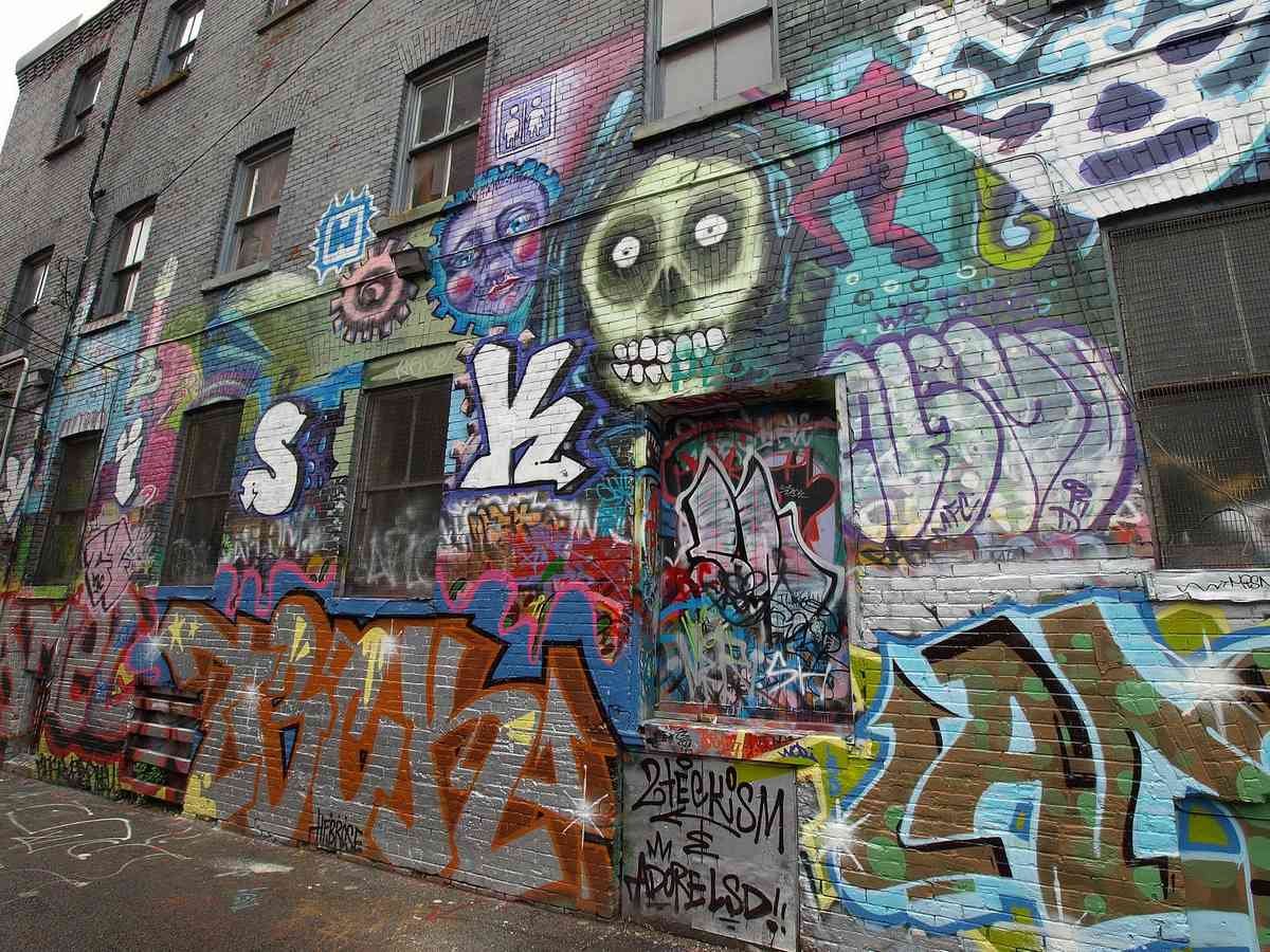 Graffiti Murals Street Art 0426 P5160454 A4 Photo Print