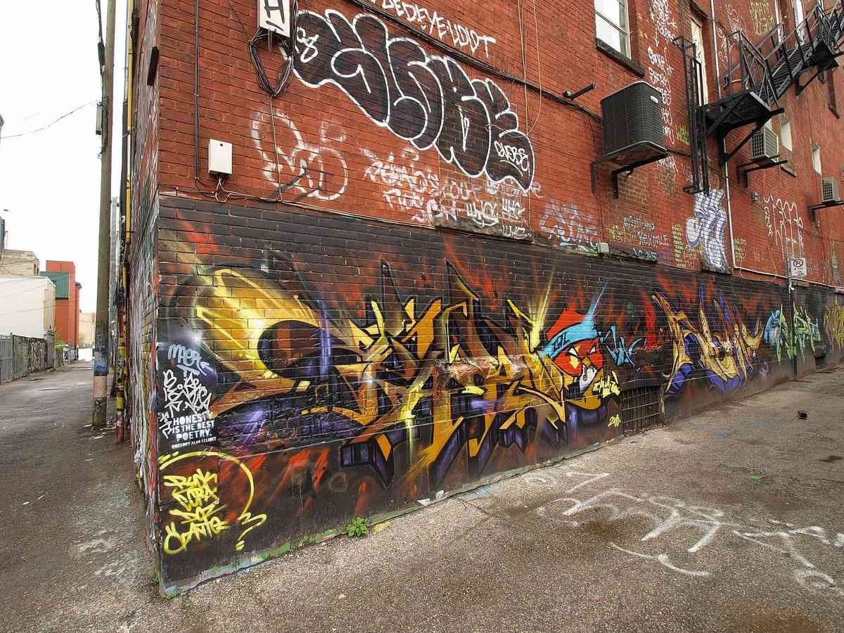 Graffiti Murals Street Art 0430 P5160473 A4 Photo Print