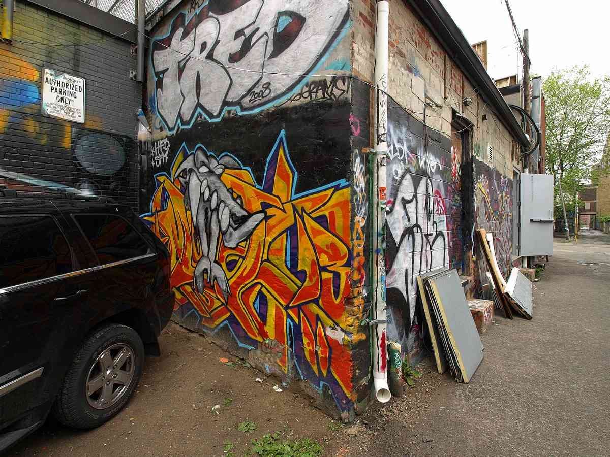 Graffiti Murals Street Art 0431 P5160482 A4 Photo Print