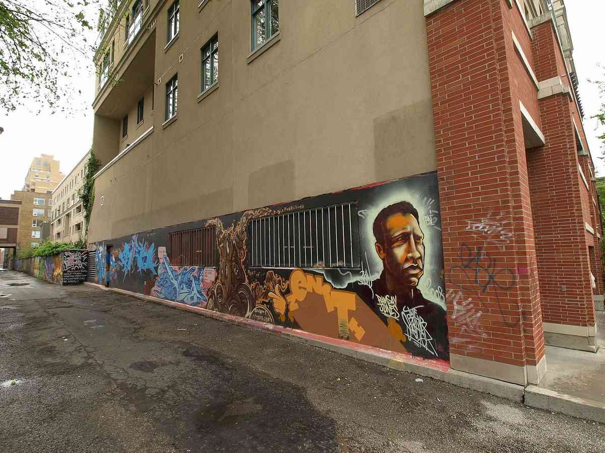 Graffiti Murals Street Art 0435 P5160489 A4 Photo Print