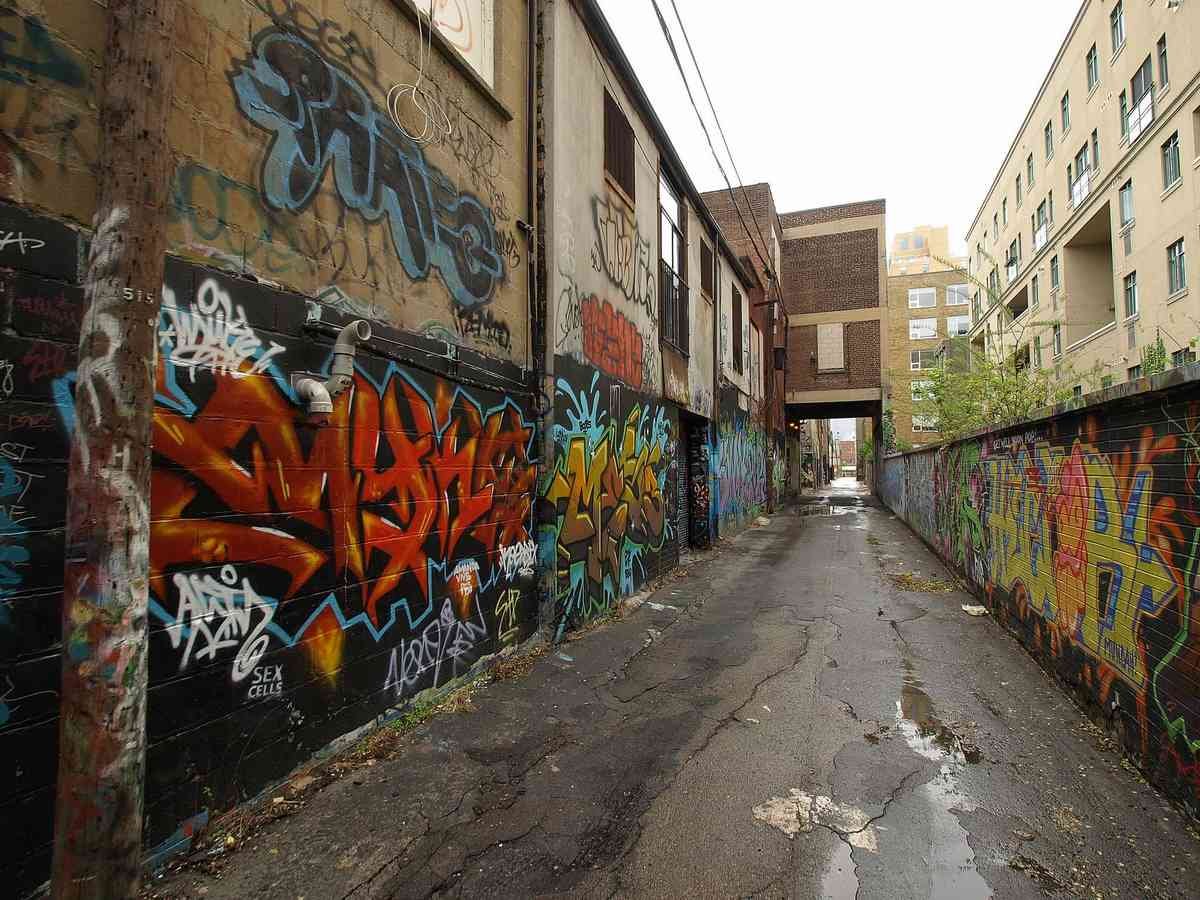 Graffiti Murals Street Art 0441 P5160510 A4 Photo Print