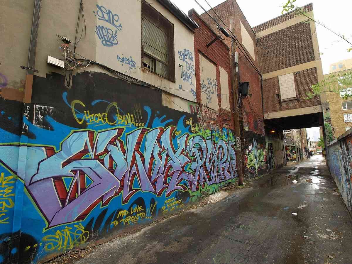 Graffiti Murals Street Art 0443 P5160514 A4 Photo Print