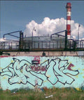 Graffiti Murals Street Art 045 1352 A4 Photo Print