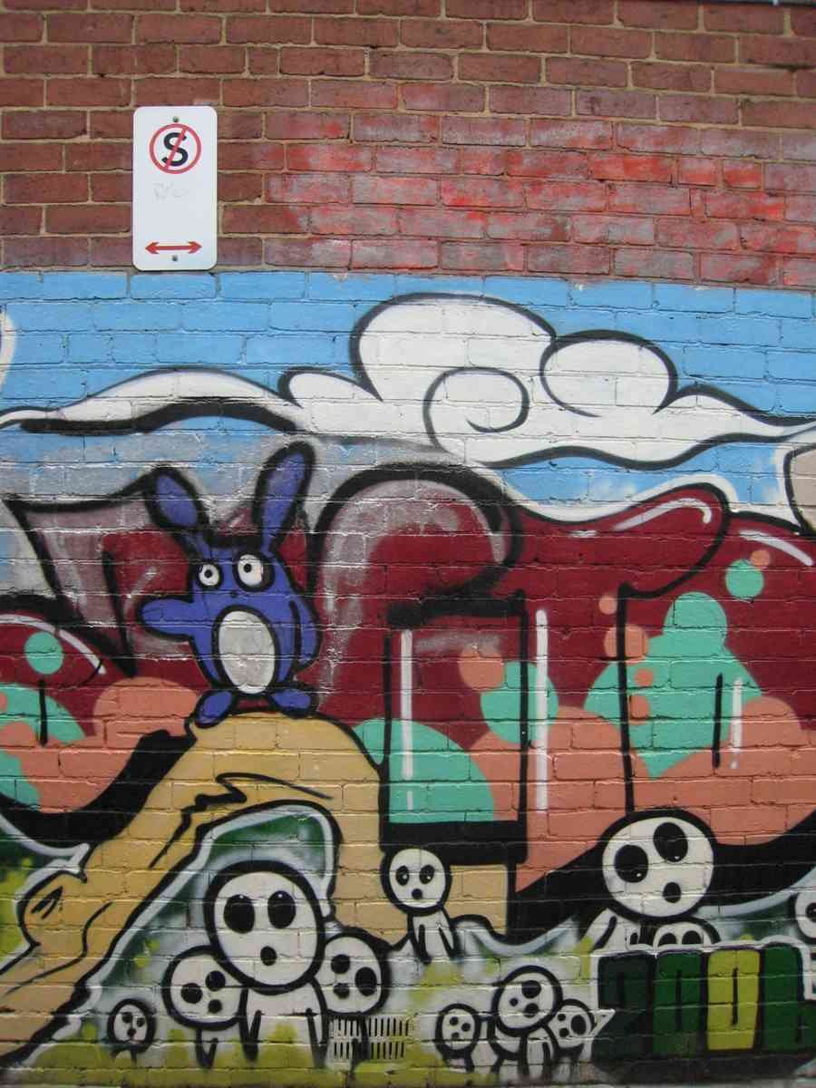 Graffiti Murals Street Art 046 1384 A4 Photo Print