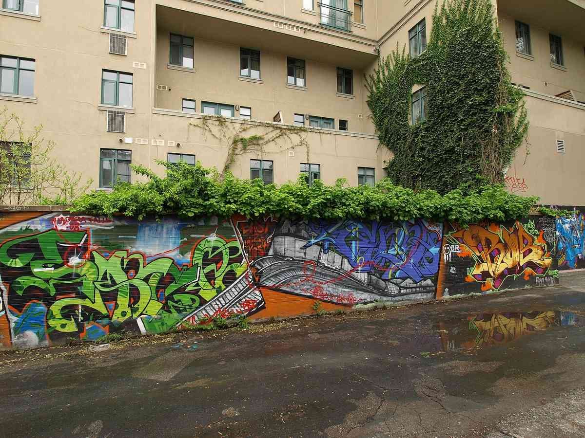 Graffiti Murals Street Art 0461 P5160614 A4 Photo Print