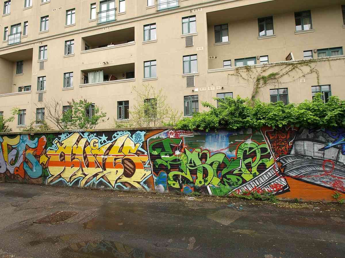 Graffiti Murals Street Art 0462 P5160615 A4 Photo Print