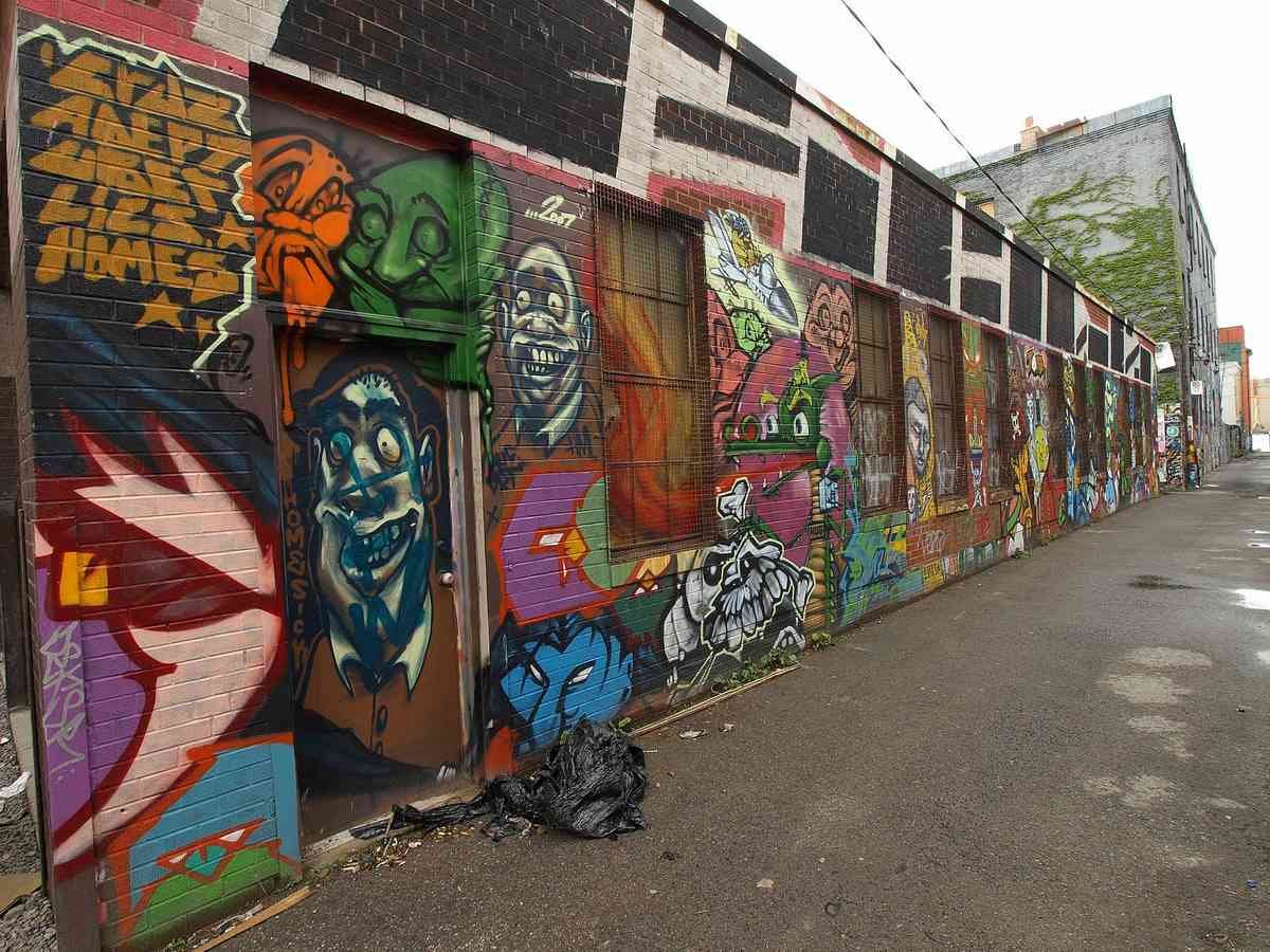 Graffiti Murals Street Art 0465 P5160623 A4 Photo Print