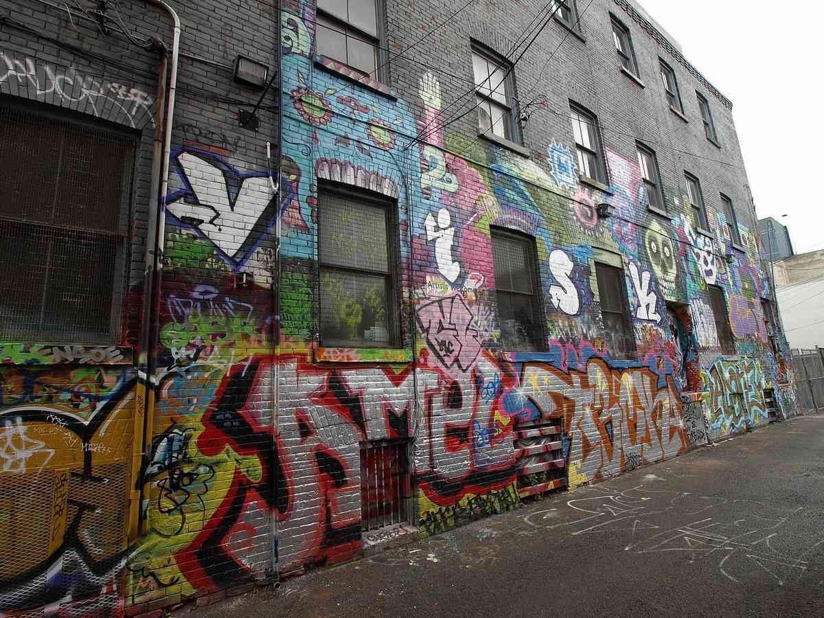 Graffiti Murals Street Art 0469 P5160633 A4 Photo Print