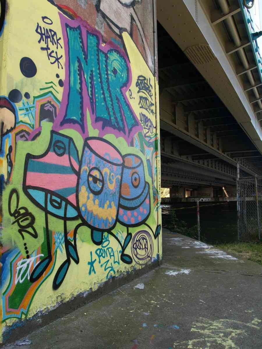 Graffiti Murals Street Art 047 1389 A4 Photo Print