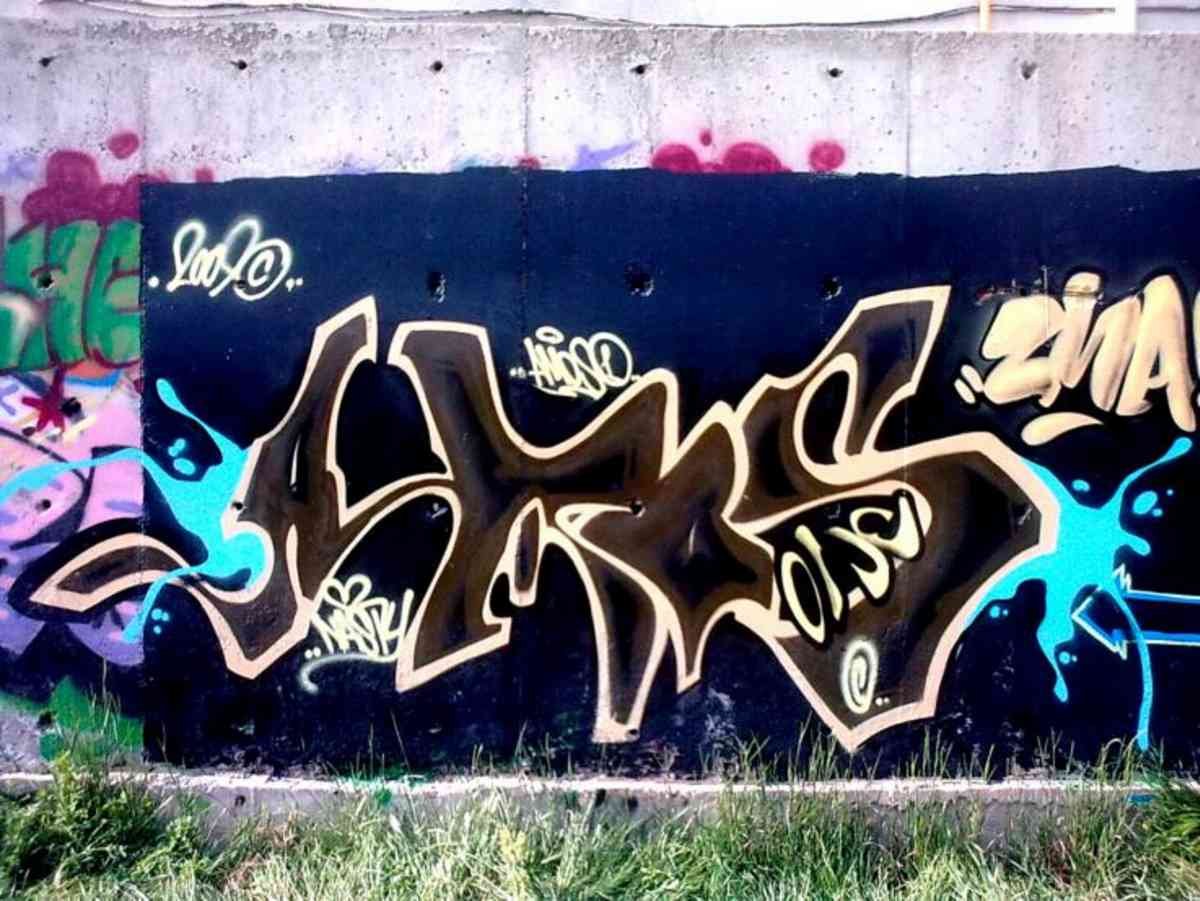 Graffiti Murals Street Art 0474 PC250012v 5 A4 Photo Print