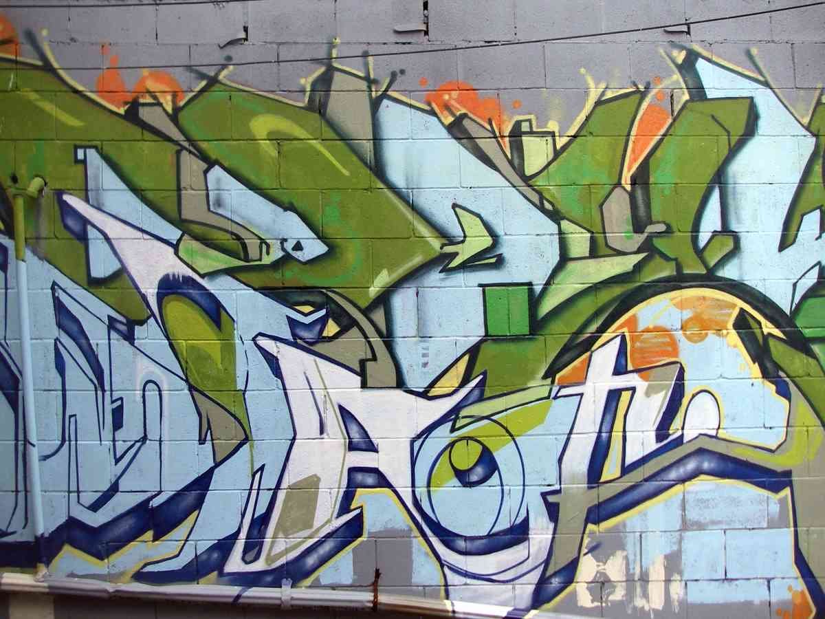 Graffiti Murals Street Art 048 Graffiti 003 A4 Photo Print