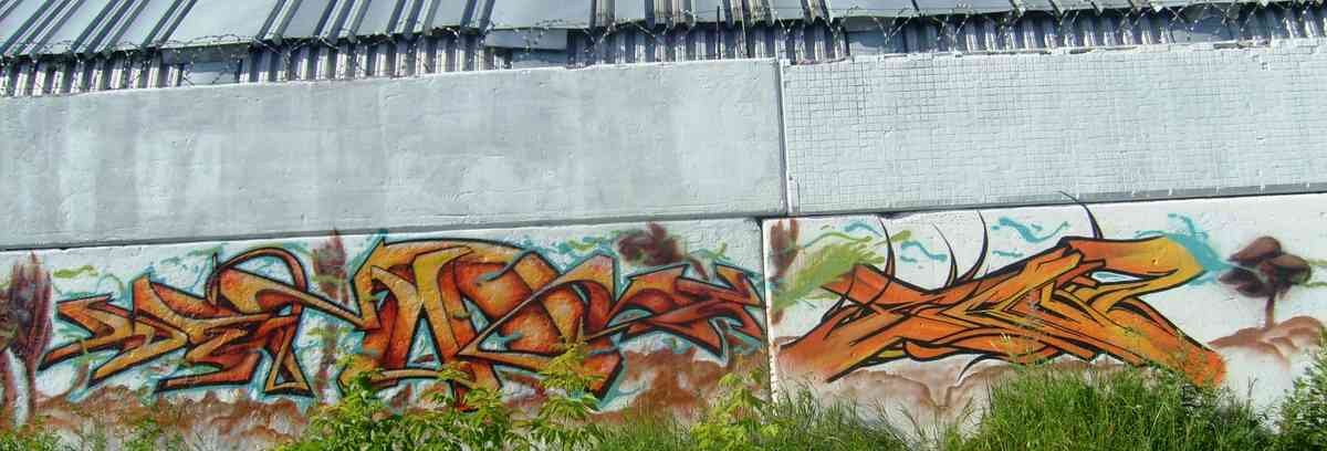 Graffiti Murals Street Art 0483 PC250012v 157 A4 Photo Print