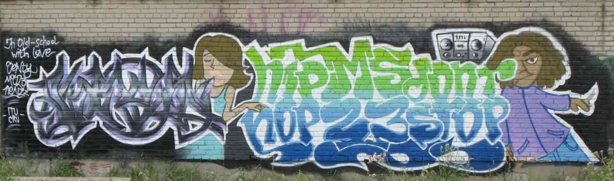 Graffiti Murals Street Art 0485 prod A4 Photo Print