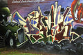 Graffiti Murals Street Art 049 graffiti sticker wand A4 Photo Print