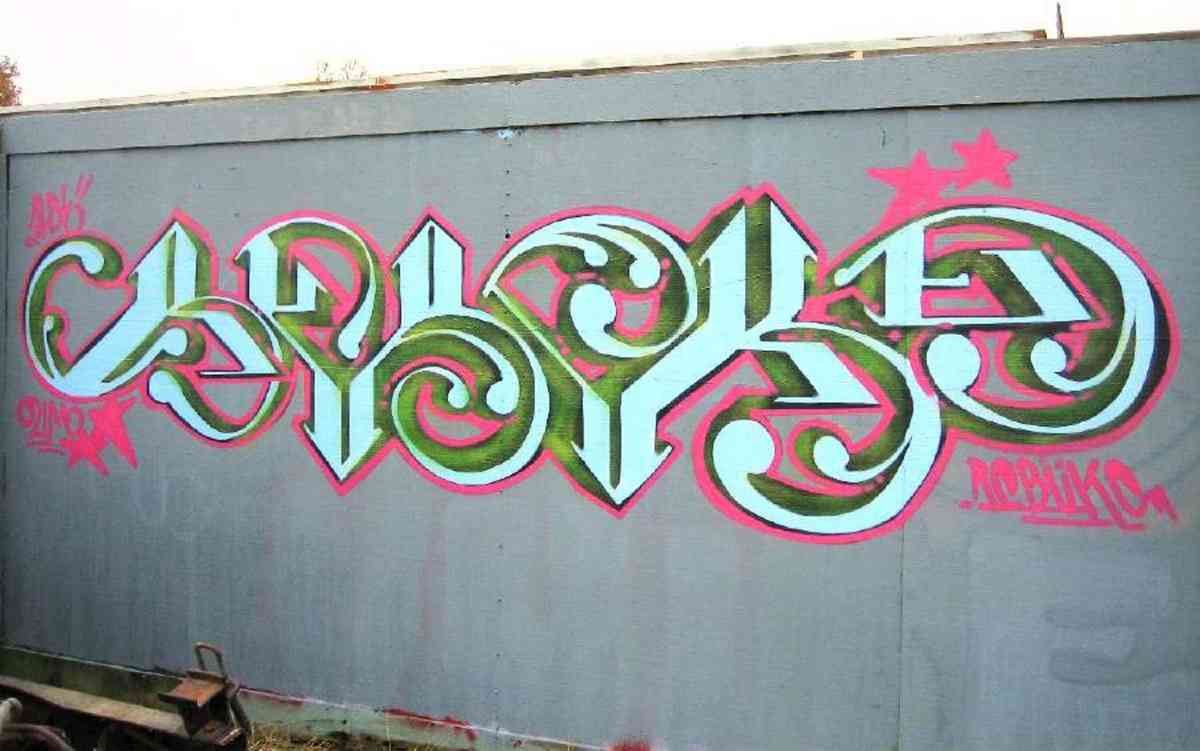 Graffiti Murals Street Art 0493 er3 050california A4 Photo Print
