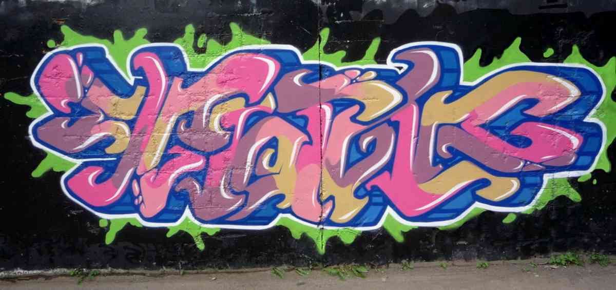 Graffiti Murals Street Art 0494 avangard A4 Photo Print