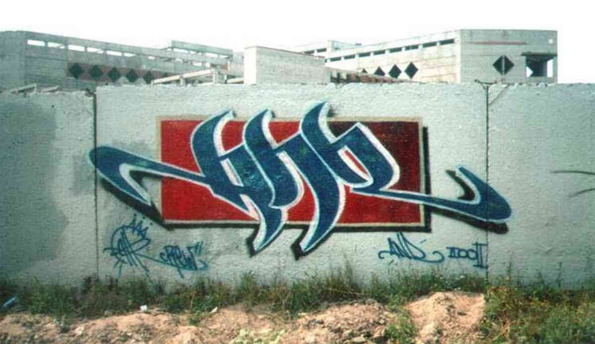 Graffiti Murals Street Art 0499 and 04 A4 Photo Print