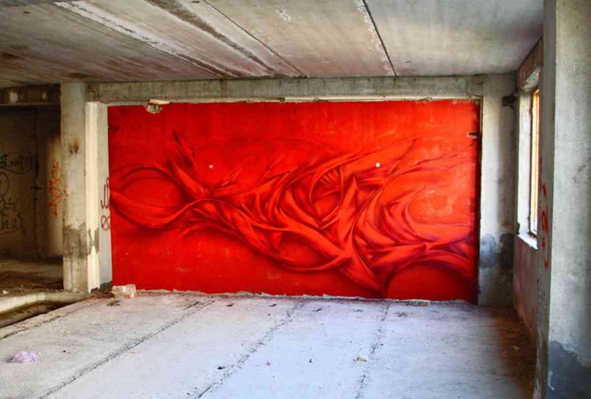 Graffiti Murals Street Art 0549 MbeLast 1 A4 Photo Print