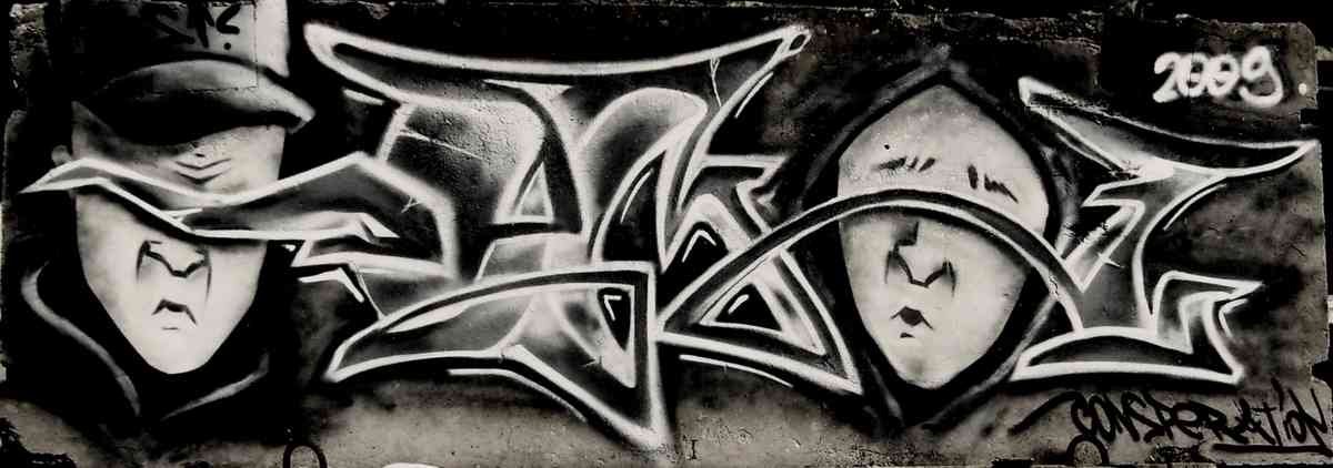 Graffiti Murals Street Art 0550 S7307057 A4 Photo Print