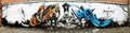 Graffiti Murals Street Art 0557 monkey  s attack au08 A4 Photo Print