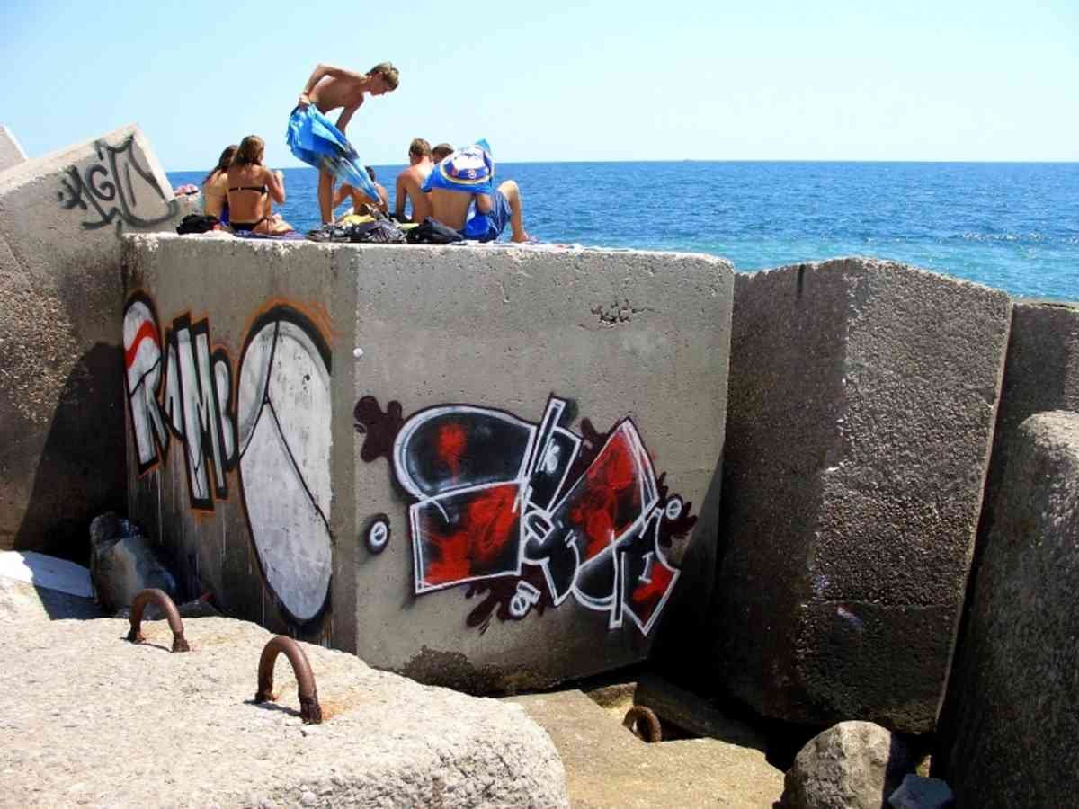 Graffiti Murals Street Art 0558 CIMG7572 A4 Photo Print