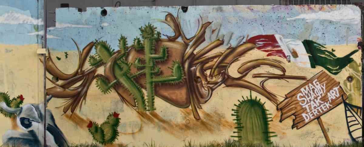 Graffiti Murals Street Art 0559 shaggy3 A4 Photo Print