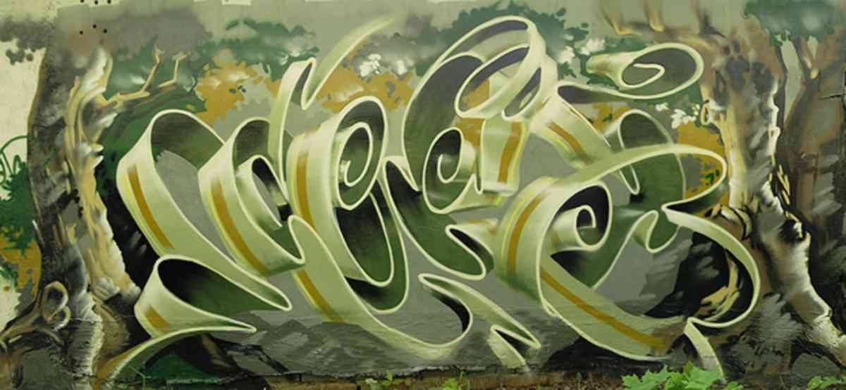 Graffiti Murals Street Art 0565 Oo1 A4 Photo Print