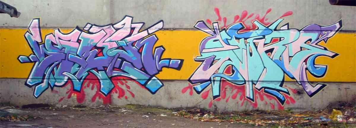 Graffiti Murals Street Art 0568 niky1 wall2 A4 Photo Print