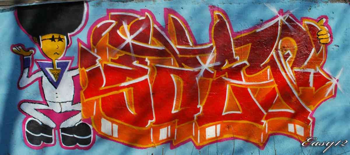 Graffiti Murals Street Art 0575 PC250012v 30 A4 Photo Print