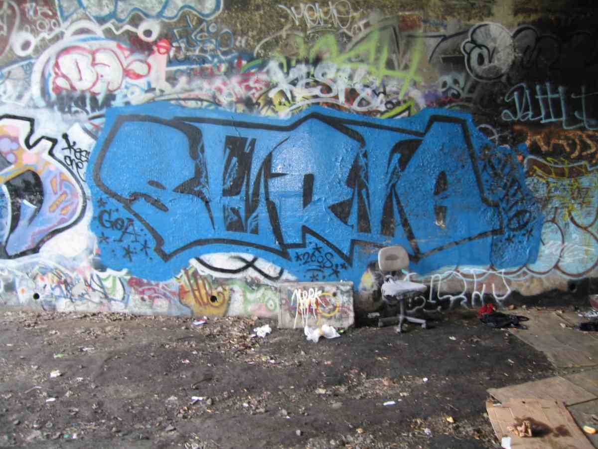Graffiti Murals Street Art 0577 13501172 A4 Photo Print