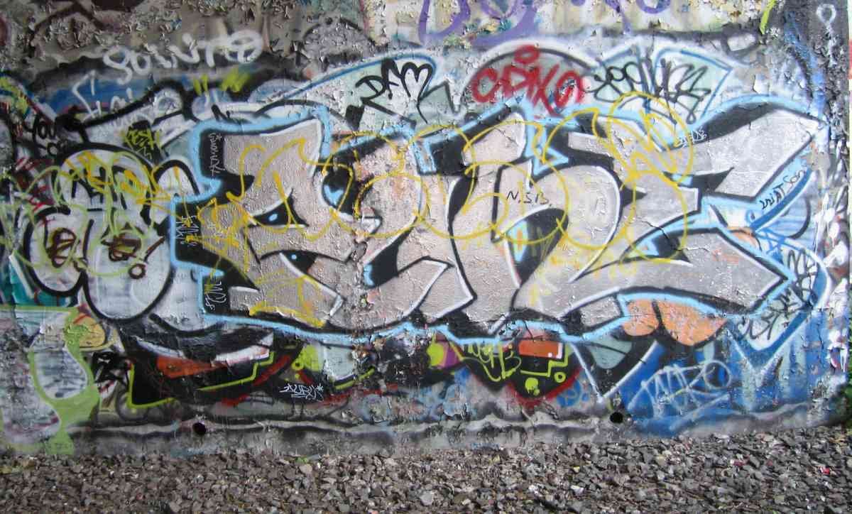 Graffiti Murals Street Art 0578 13501227 A4 Photo Print