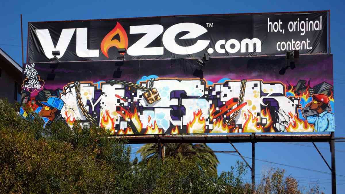 Graffiti Murals Street Art 0593 AROE REVOK MSK BILLBOARD 101 FREEWAY LOS ANGELES A4 Photo Print