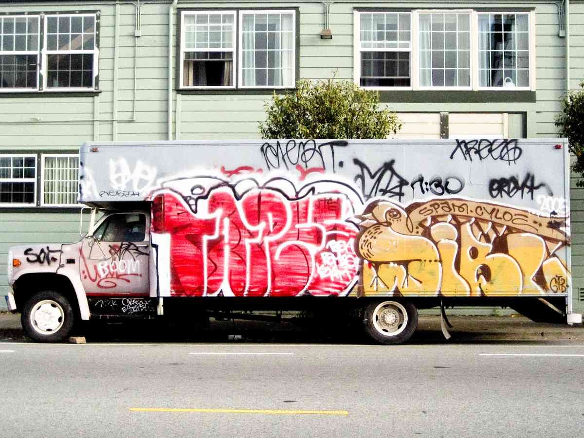 Graffiti Murals Street Art 06 1325 A4 Photo Print