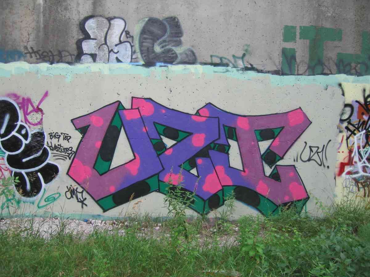 Graffiti Murals Street Art 0607 14780140 A4 Photo Print