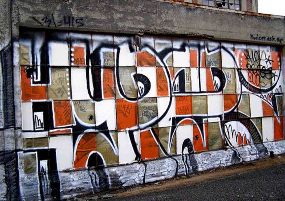 Graffiti Murals Street Art 0617 hyper san francisco graffiti A4 Photo Print