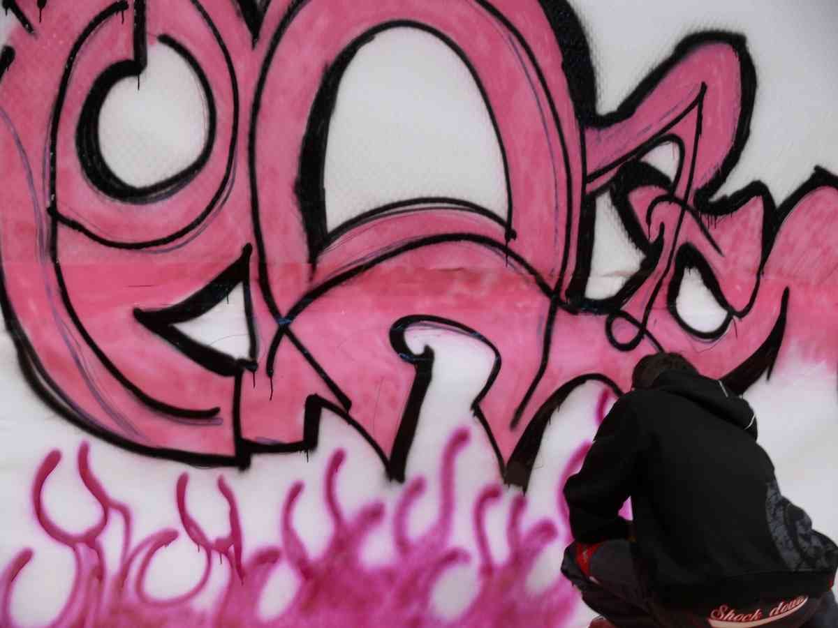 Graffiti Murals Street Art 062 graffiti2 A4 Photo Print